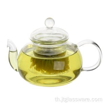 กาน้ำชาแก้วขนาดใหญ่พร้อม Infuser Teaware ที่ดีที่สุด